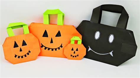 halloween bag origami